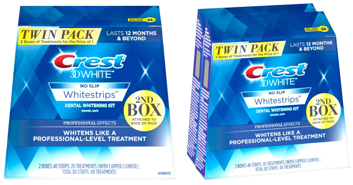 professional effects whitestrips twin pack