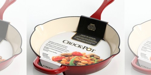 Crock-Pot 12″ Cast Iron Skillet Just $40.84 Shipped + Earn $40 in Shop Your Way Points