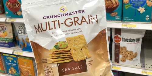 Crunchmaster Gluten Free Crackers Only 39¢ After Cash Back at Target