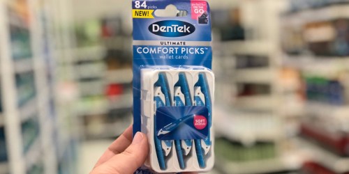 Over 50% Off DenTek Comfort Picks Wallet Cards at Target