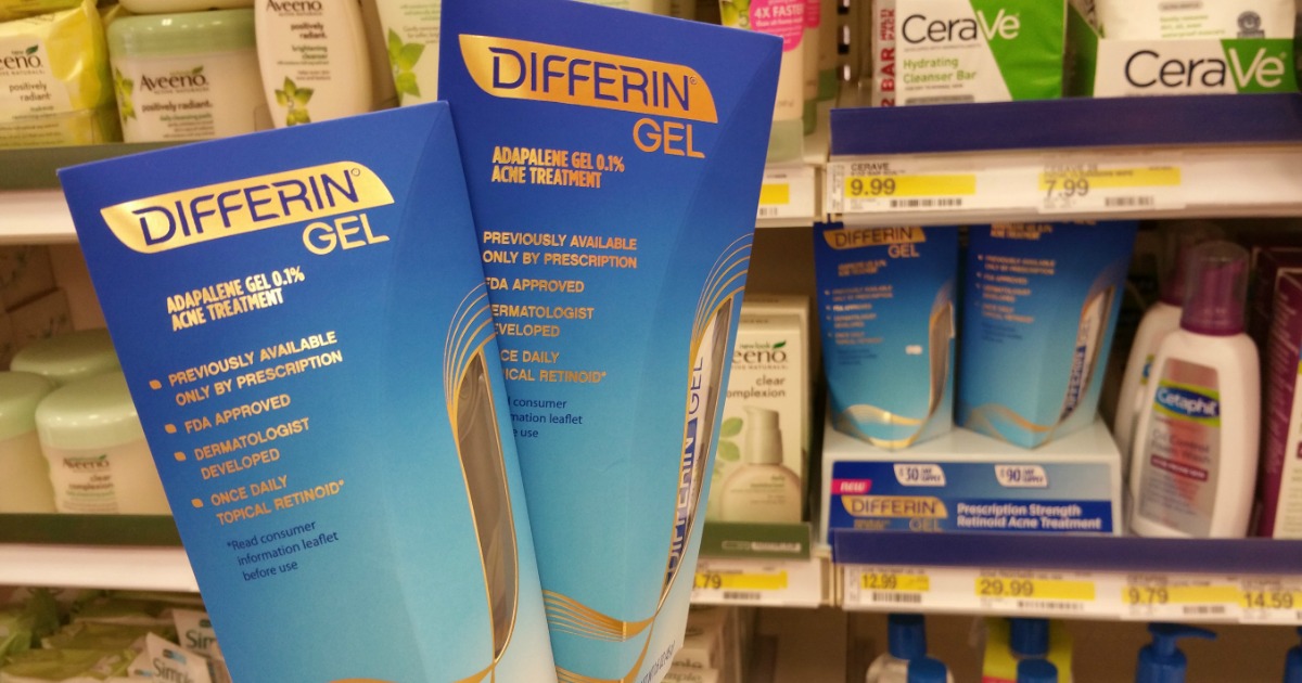 TWO Differin Acne Treatment Gels ONLY $1.59 Each After Target Gift Card