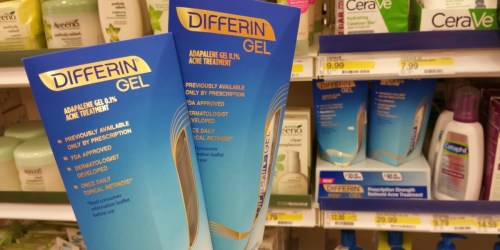 TWO Differin Acne Treatment Gels ONLY $1.59 Each After Target Gift Card (Regularly $13)