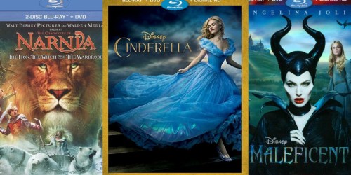 Disney Blu-ray Movies ONLY $8.99 at Best Buy (Cinderella, Maleficent & More)