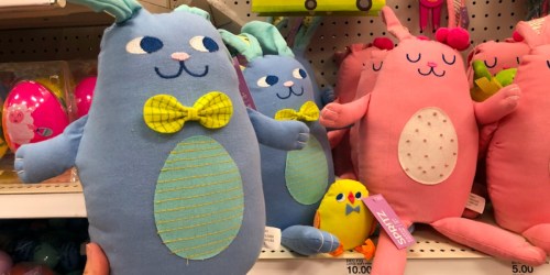 Extra 20% Off Easter Items at Target = Two Plush Bunnies & Two Buckets Only $15 After Gift Card
