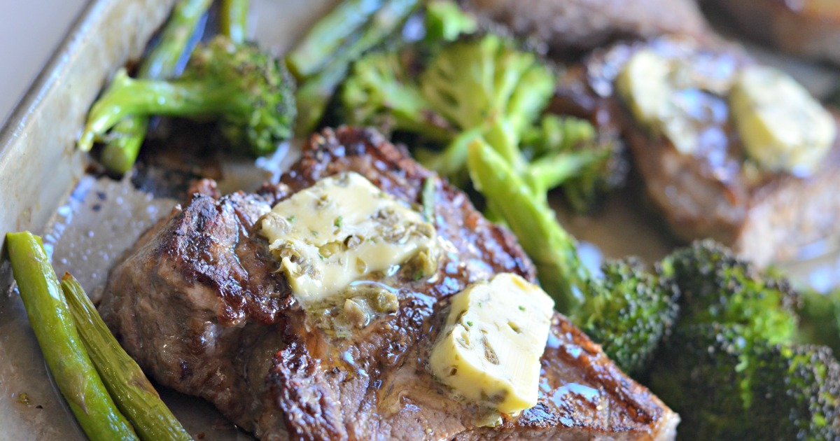 FREE Printable 5 Day Aldi Meal Plan – steak and veggies