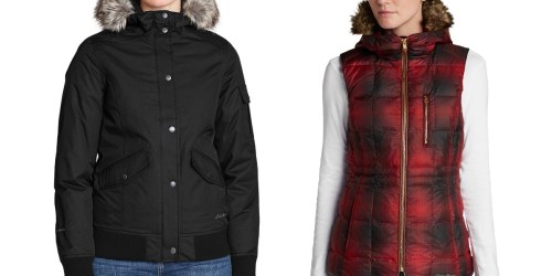 Eddie Bauer Womens Down Bomber Jacket ONLY $55.80 (Regularly $279) & More