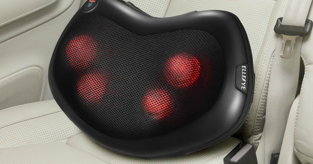 Amazon Shiatsu Heated Massage Pillow Only 22.39 Shipped