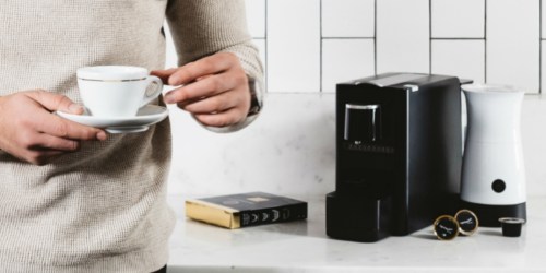 Espressotoria Caprista Espresso Machine AND 72 Capsules Only $53.64 Shipped