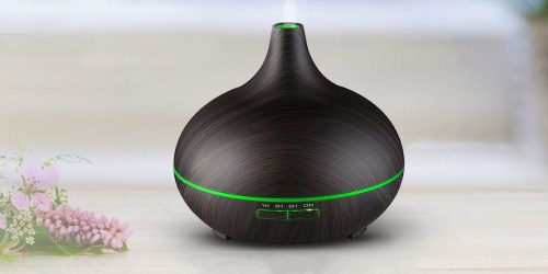 Amazon: VicTsing Wood Grain Essential Oil Diffuser & Humidifier Only $21.99 Shipped