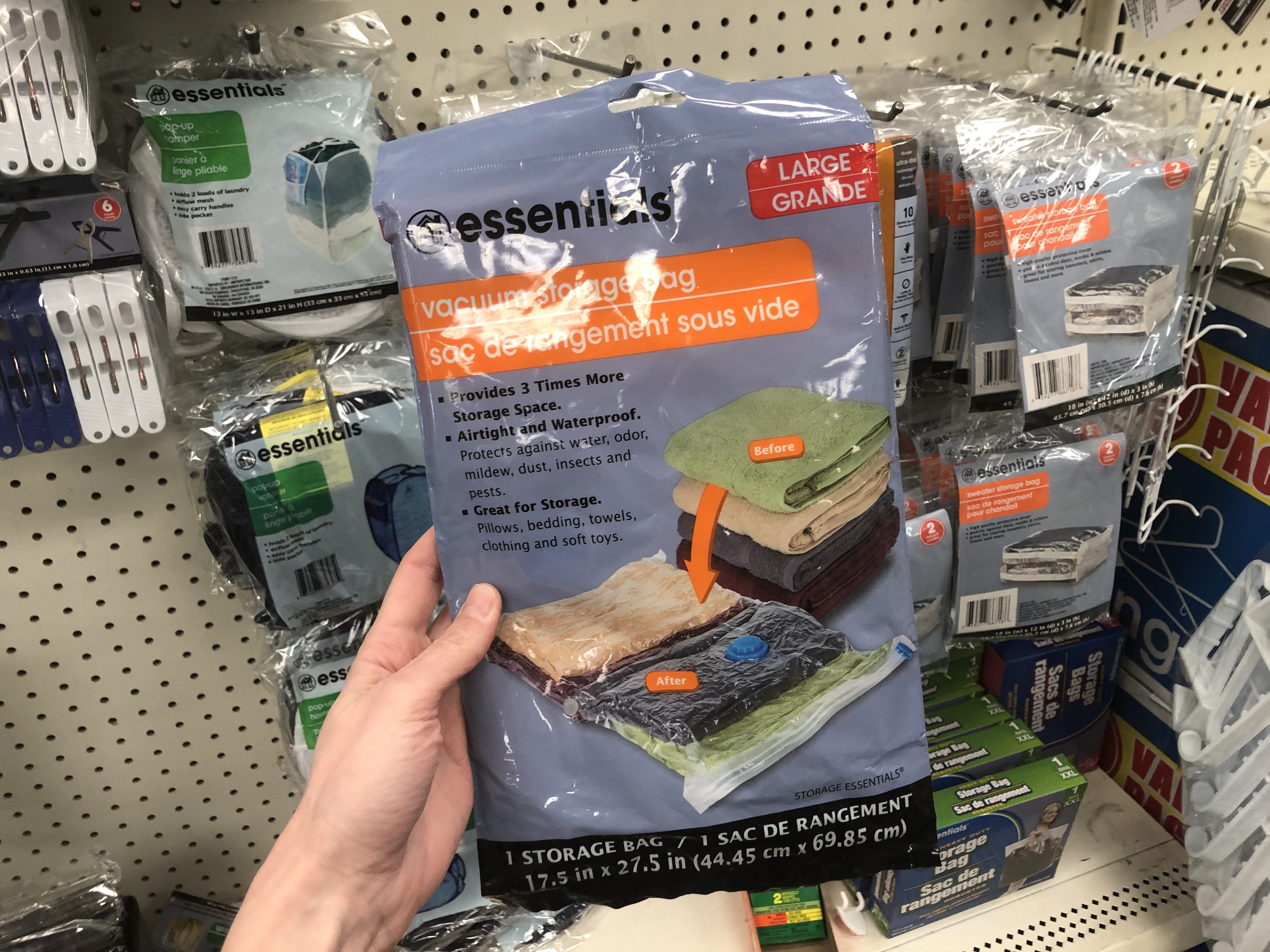 Review Space Saver Storage Bag  The Dollar Store Girl