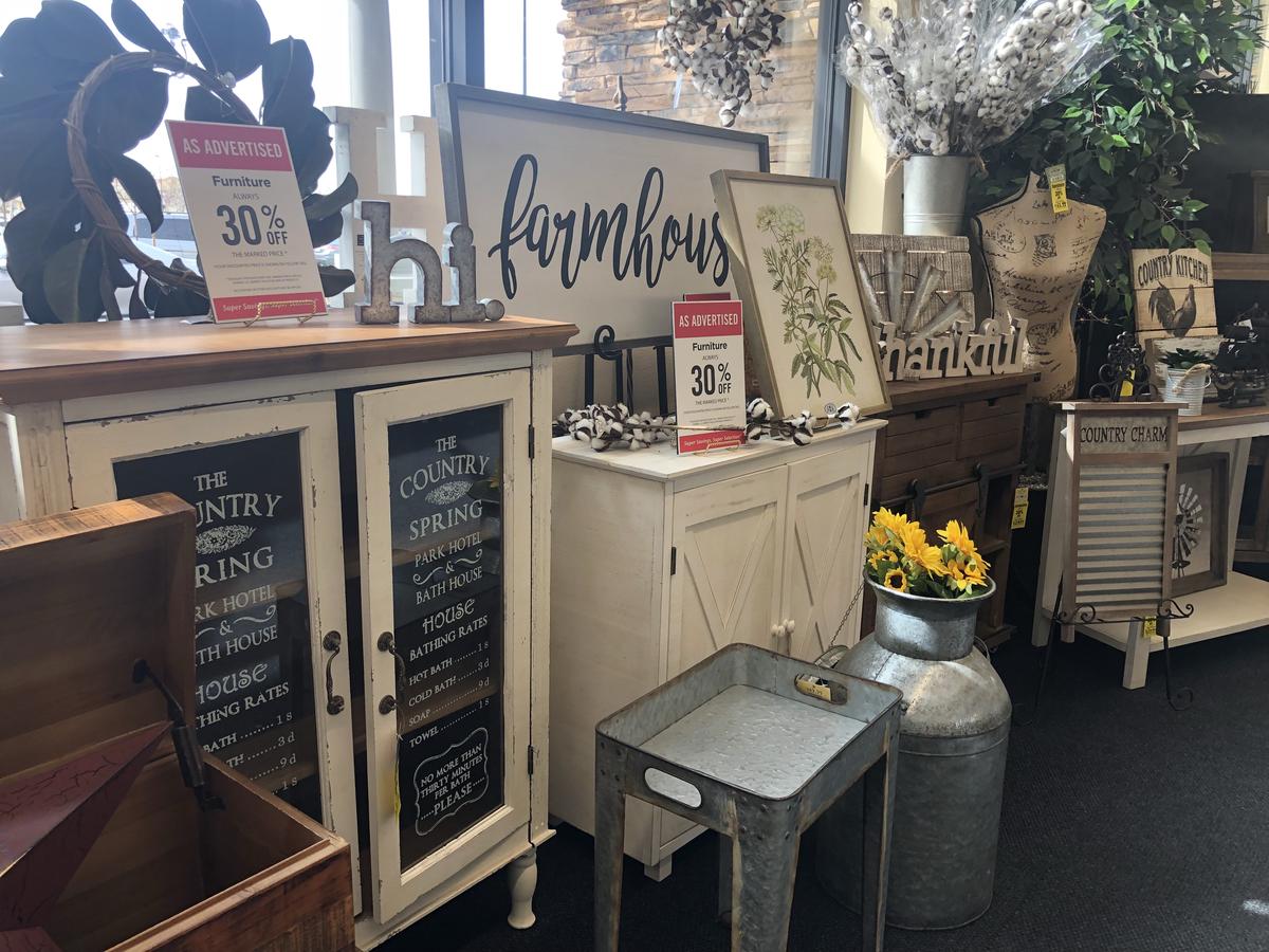 Hobby lobby farmhouse deals furniture