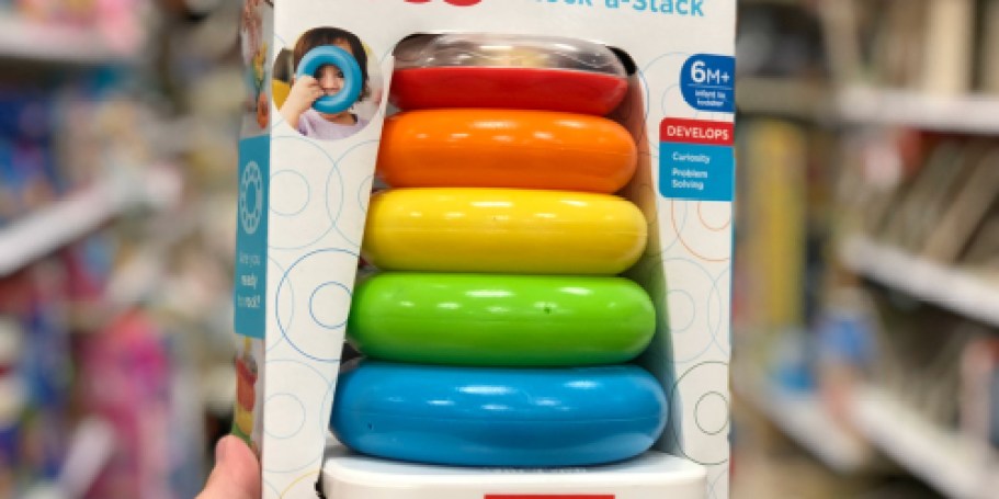 Fisher-Price Ring Stacking Toy Only $3 on Amazon (Reg. $9)