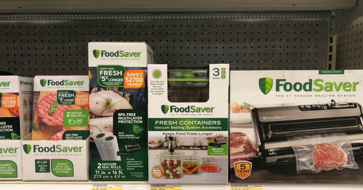 Over 40 Worth Of High Value FoodSaver Coupons