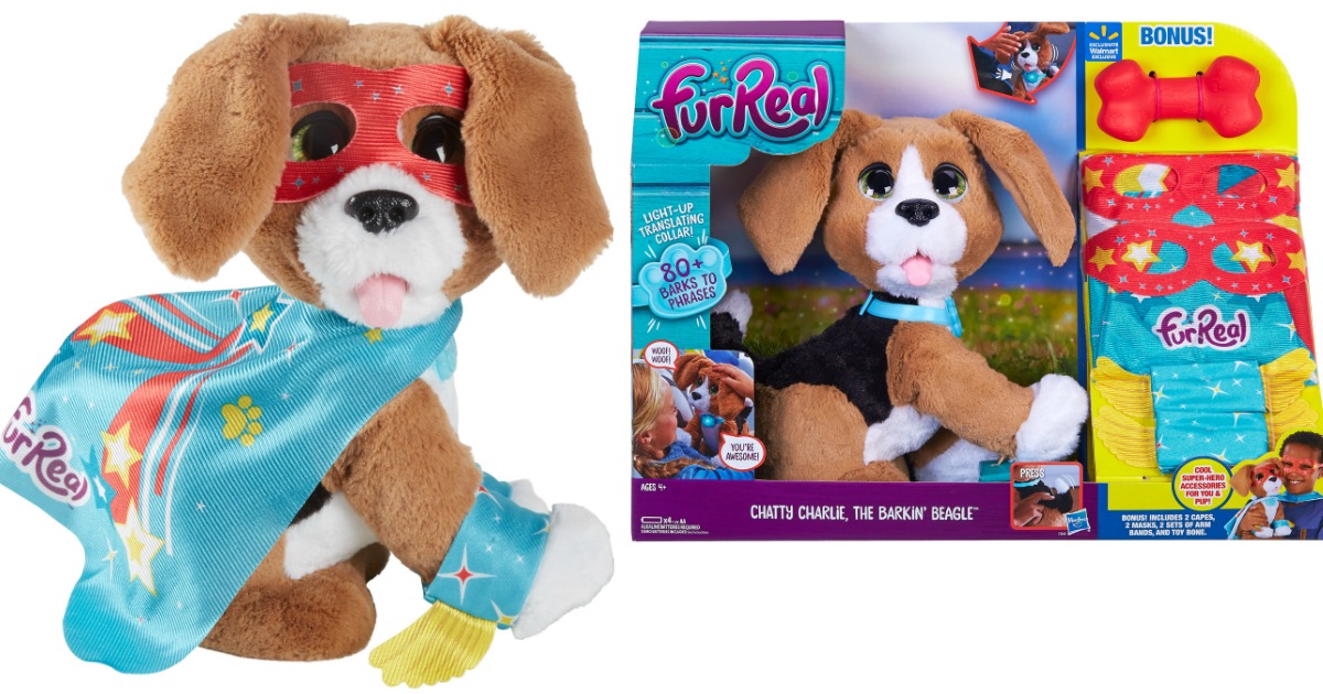 Toys Hobbies Furreal Friends Furreal Chatty Charlie The Barkin Beagle Fur Real Pets Toy