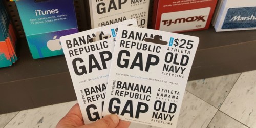 $50 Banana Republic eGift Card Only $40 | Use at Banana Republic, Gap, Old Navy, Athleta, & Outlets