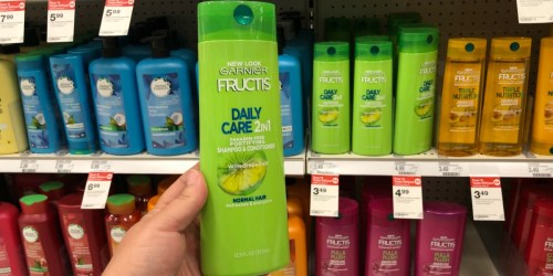 Garnier Fructis Shampoo, Conditioner OR Hair Masks ONLY 24¢ Each After Target Gift Card