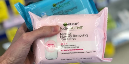 High Value $2/1 Garnier Skin Active Coupon = Cleansing Towelettes Just $2.24 at Walgreens