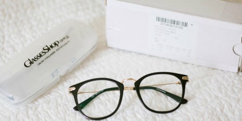 Buy One Get One FREE Prescription Eyeglasses from GlassesShop (Under $20 for TWO Pairs)
