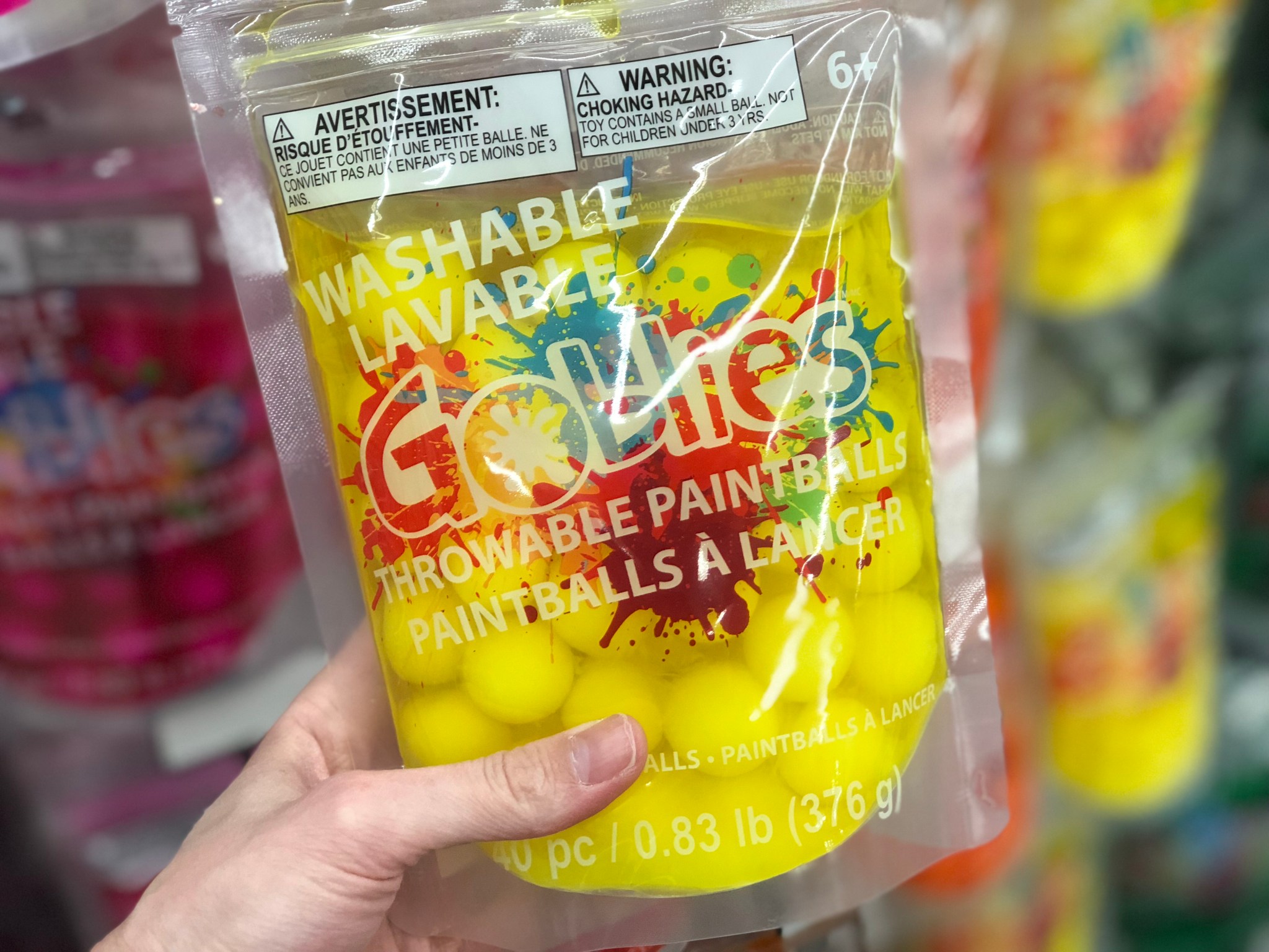 Goblies Throwable Paintball 40Count Packs Just 4.19 at Michaels