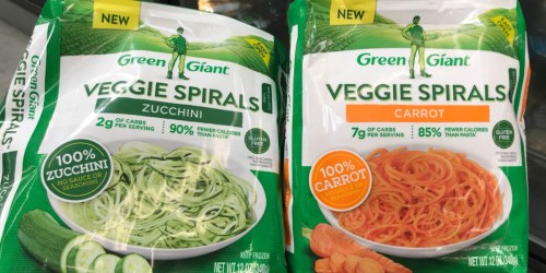 RARE $1/1 Green Giant Veggie Spirals Coupon (Great for Low Carb & Keto Diets)