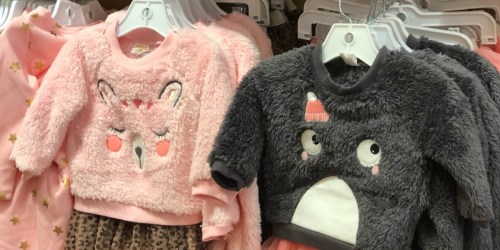 Gymboree Fuzzy Baby & Toddler Pullovers Just $7 Shipped (Regularly $35) + More