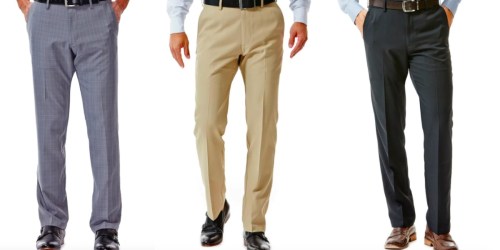 Kohl’s: Haggar Men’s Pants As Low As $12.36 (Regularly $70) + FREE Shipping for Cardholders