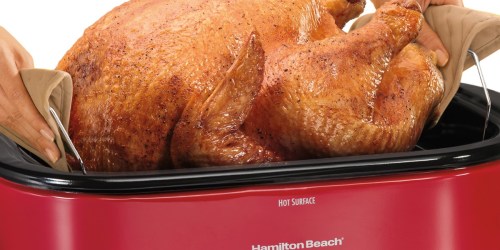 Hamilton Beach Turkey Roaster Oven Only $23.56 (Regularly $44.19)