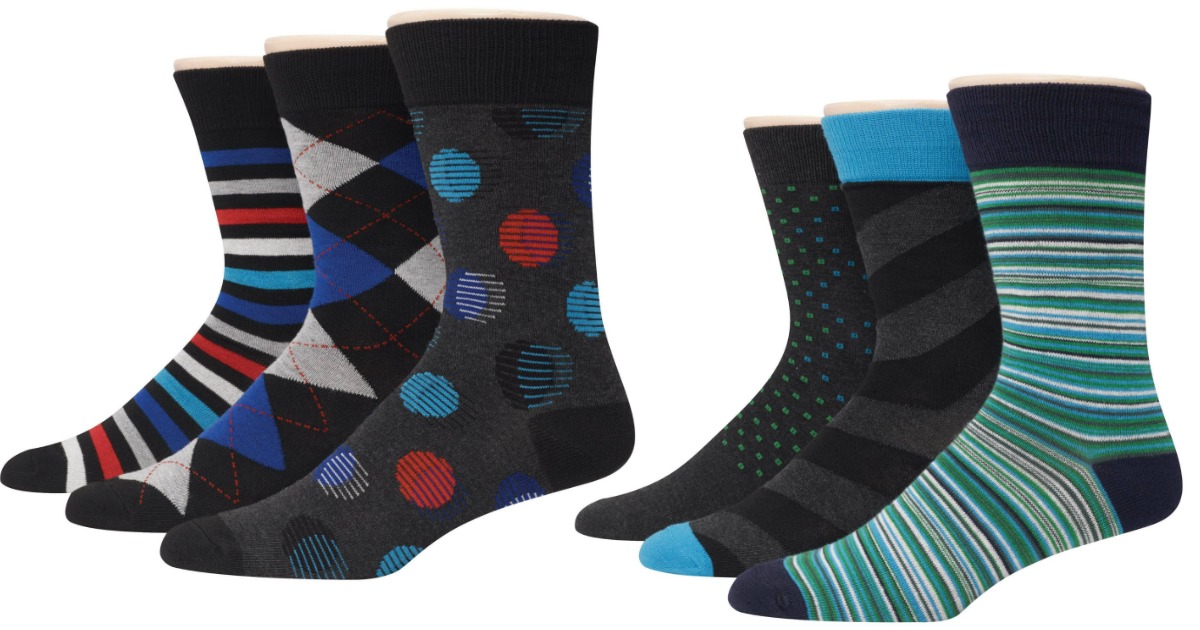 Hanes Mens Dress Socks 3 Pack ONLY 2.50 (Just 83¢ Per