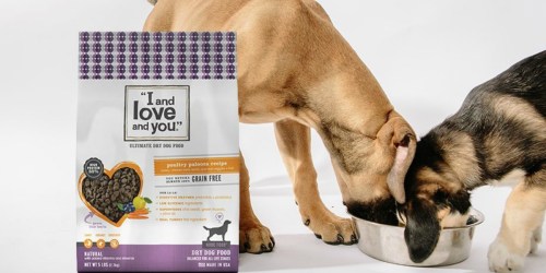 I and Love and You Grain Free Dry Dog Food 5lb Bag Only $5.19 Shipped (Regularly $16)