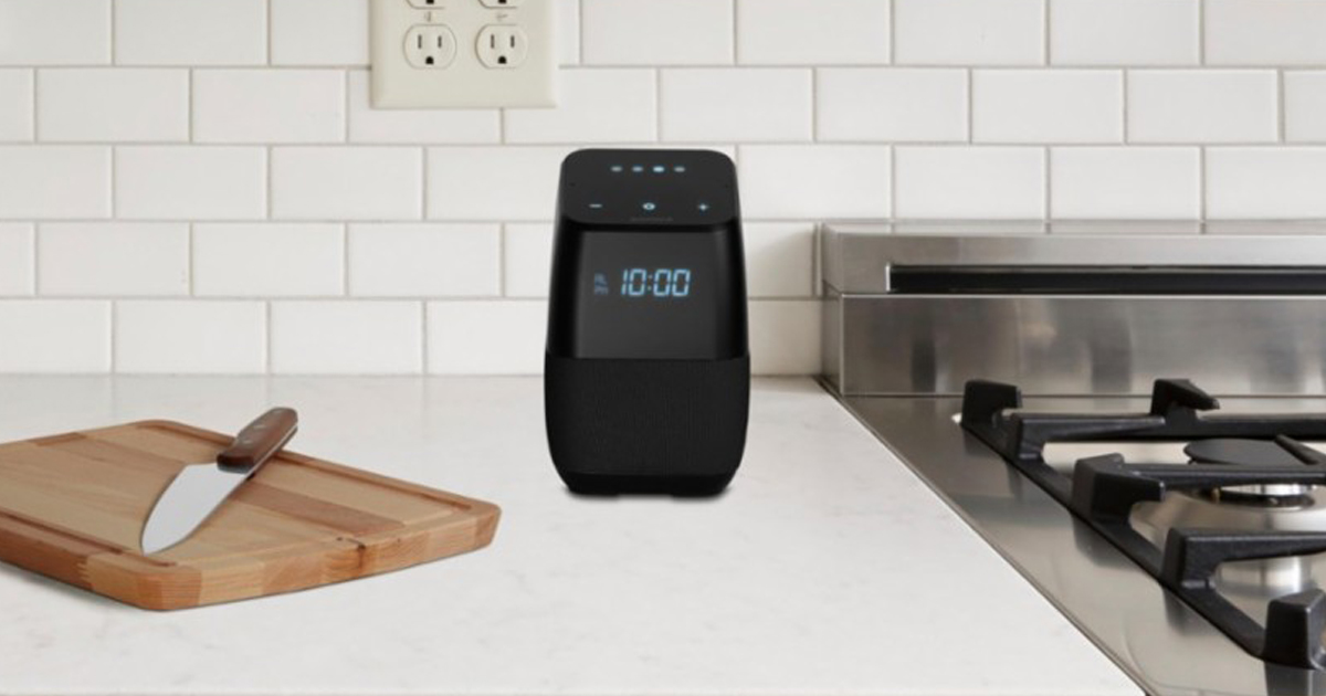 Insignia Voice Smart Bluetooth Speaker & Alarm Clock Only 49.99