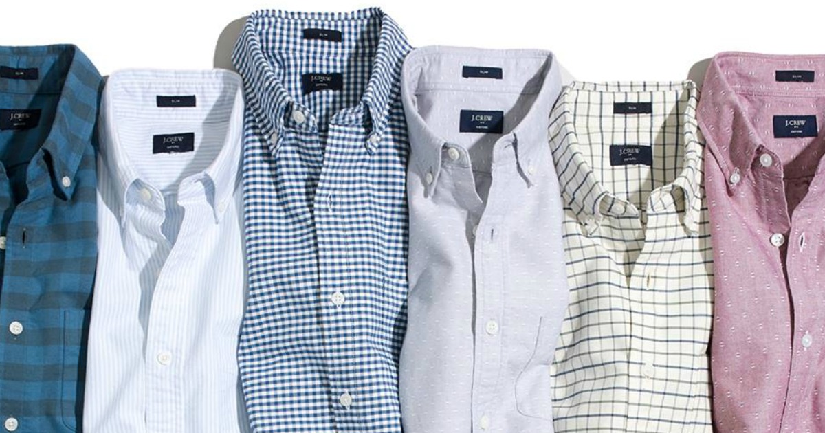 j crew mens dress shirts