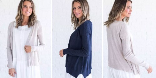 Women’s Lightweight Cardigans Only $7.99 & More