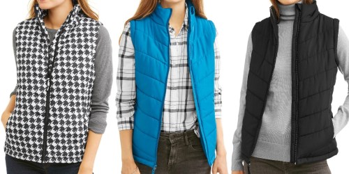 Walmart.com: Women’s Puffer Vests Just $6 (Regularly $16)