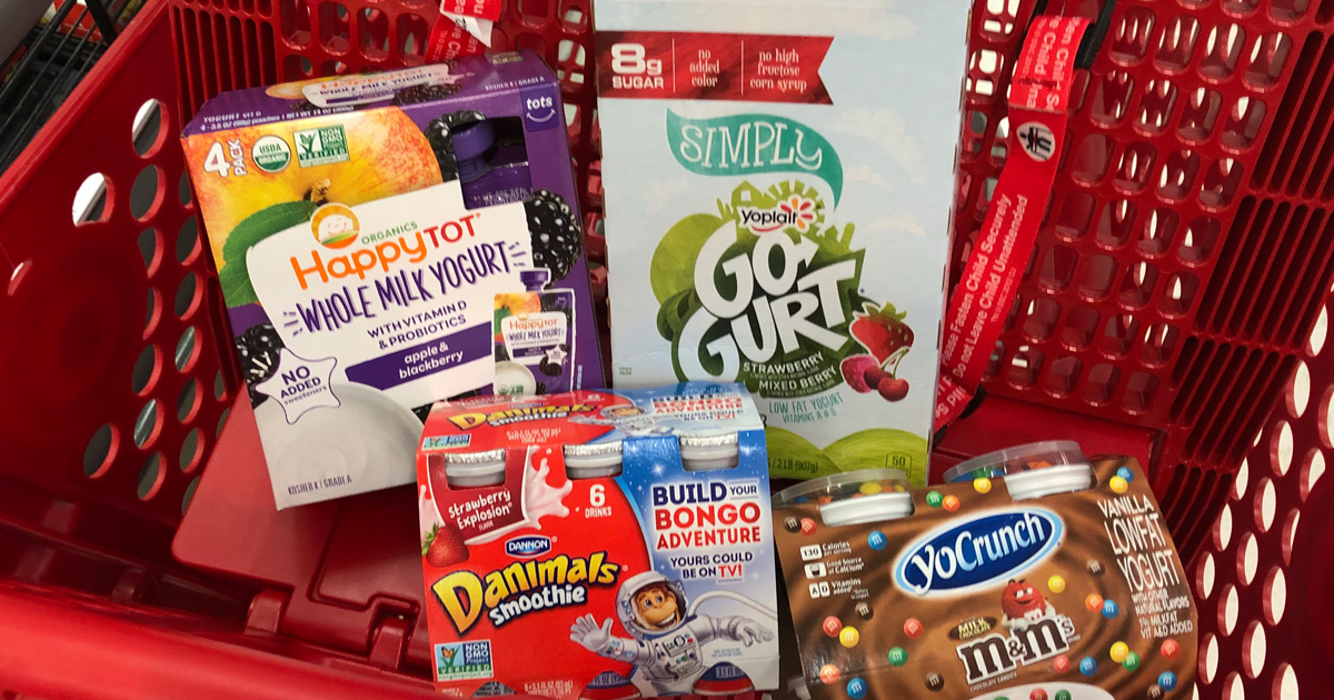 Extra 25 Off ALL Kids & Baby Yogurt at Target Today Only (Happy Family