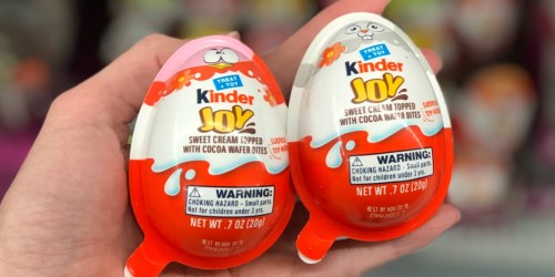 FREE Kinder Joy Egg w/ Surprise Toy eCoupon at Kroger & Affiliates (Must Download Today)