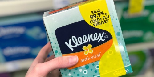 NEW 75¢ Kleenex Tissues Coupon = as Low as 41¢ After Cash Back at CVS