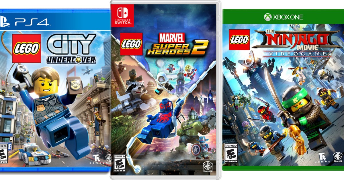 LEGO Video Games ONLY $19.99 (City Undercover, Ninjago Movie & More)