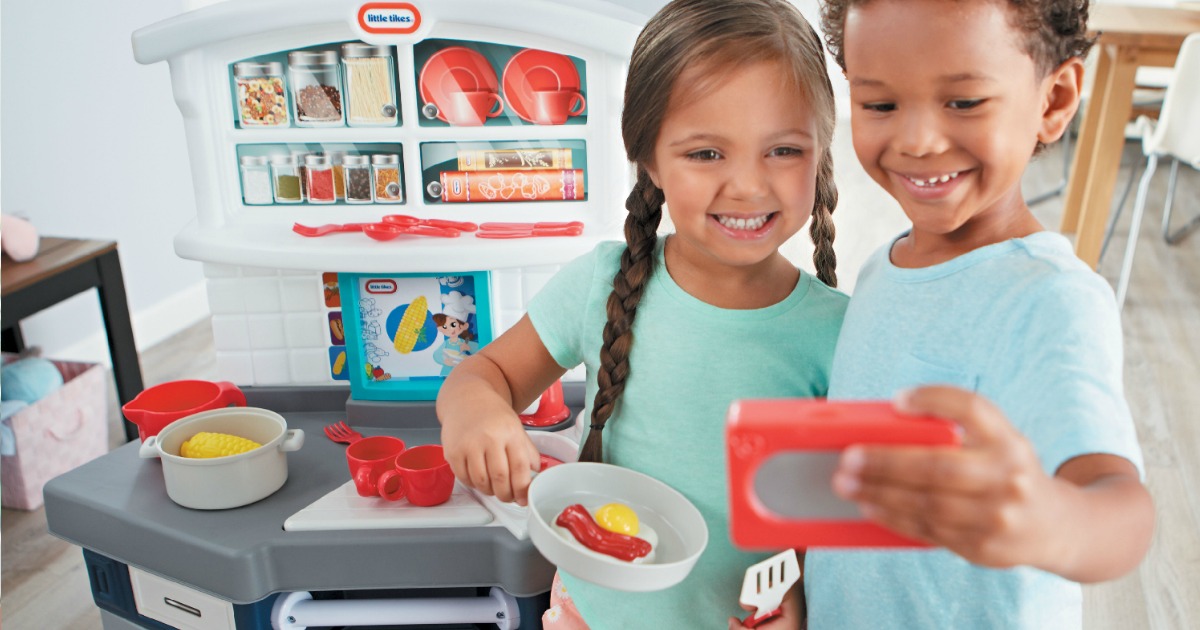 Little tikes cook clearance with me kitchen