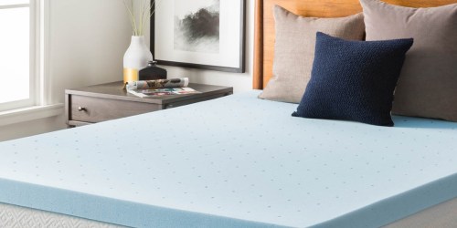 Up to 50% off LUCID Gel Memory Foam Mattress Toppers on Amazon