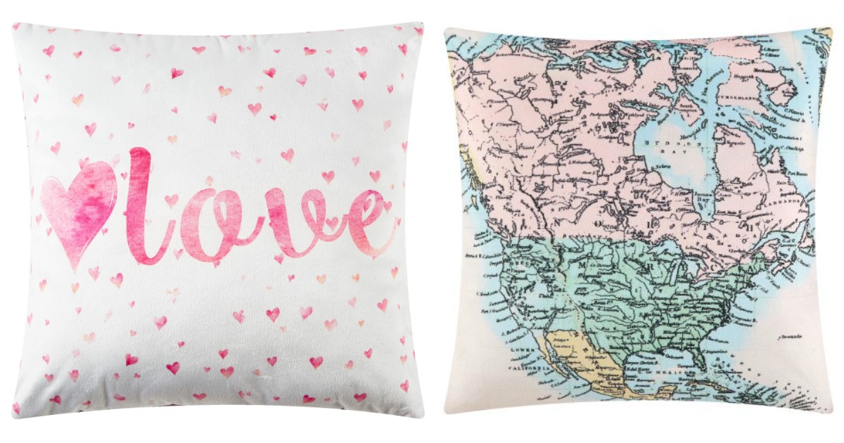 mainstays throw pillows