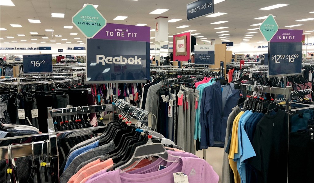 activewear at marshalls with designer brands and budget prices