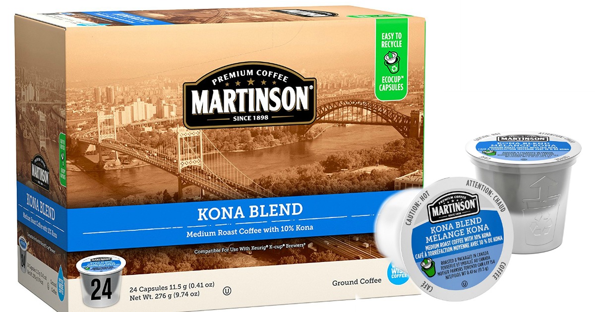 Amazon: Martinson Coffee K-Cup 24 Count Just $6.72 Shipped (28¢ Per K-Cup)