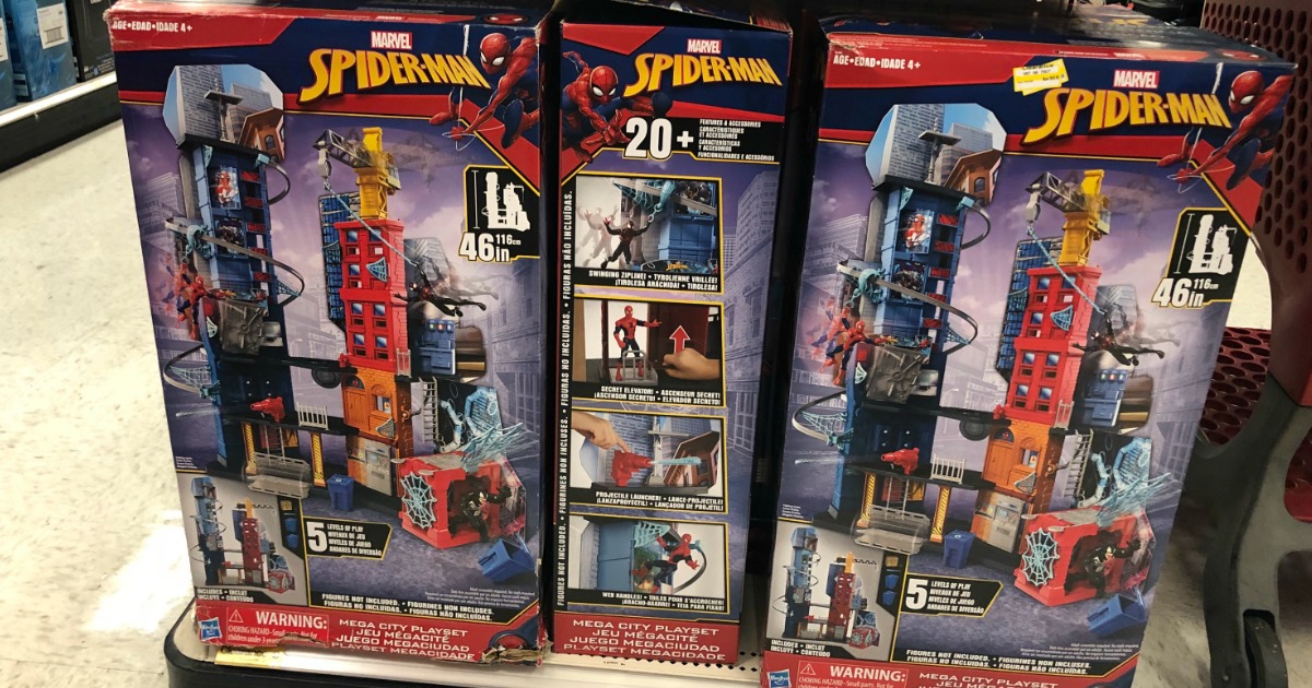 Marvel SpiderMan Mega City Playset Possibly Just 49.98