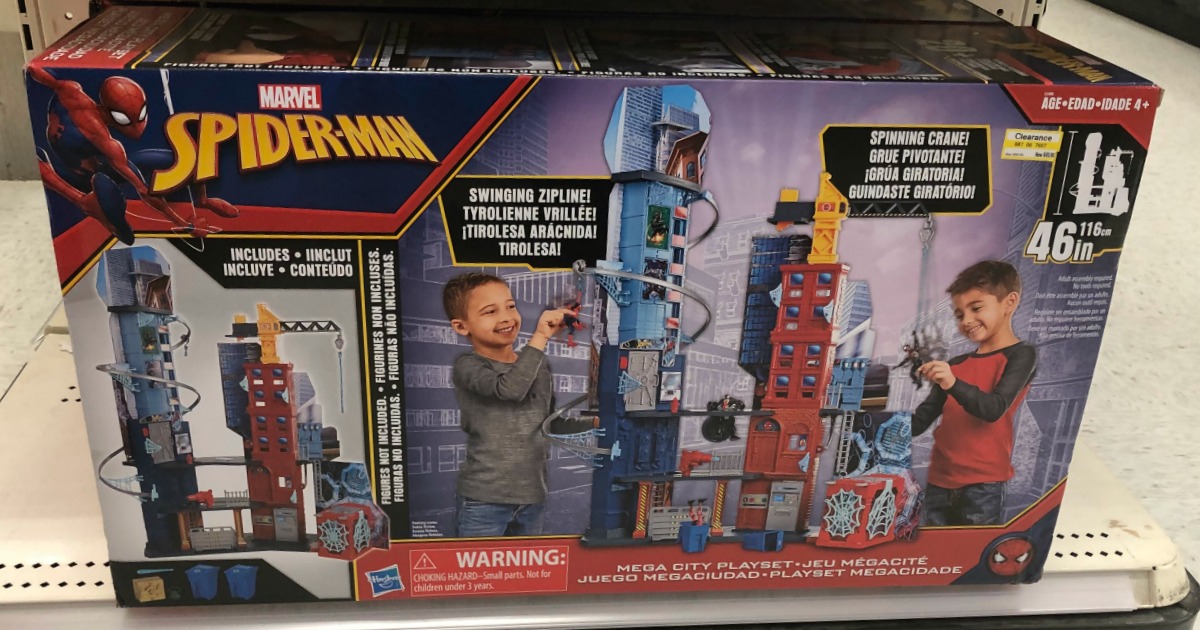 SpiderMan Mega City Playset Possibly Only 49.98