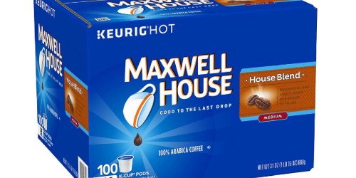 Sam’s Club: Maxwell House Coffee K-Cups 100 Count Just $28.98 (Only 29¢ Per K-Cup)
