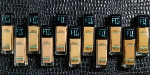 Maybelline Fit Me Foundation Only $2.99 Shipped on Amazon (Regularly $8)