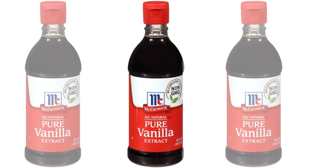 McCormick Pure Vanilla Extract stock images