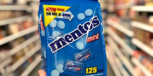 Mentos Mints BIG 125-Count Bag Just 99¢ After Cash Back at Target (Regularly $5)