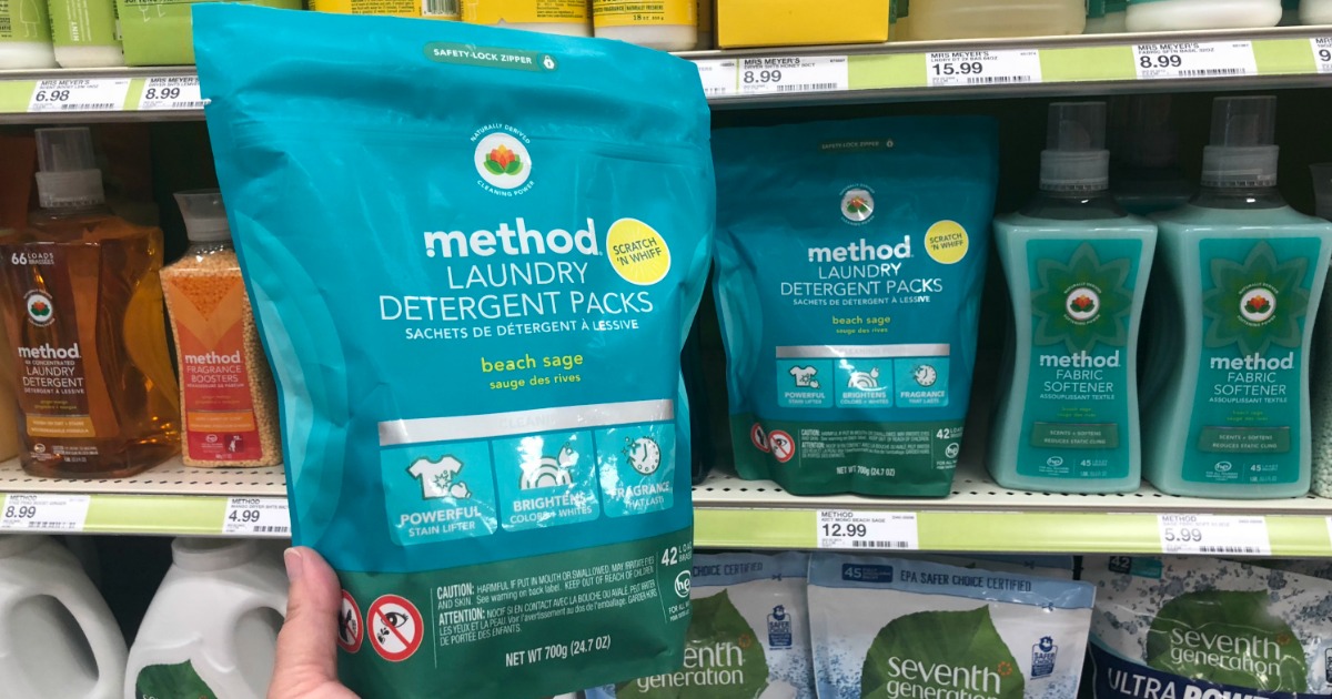 40 Off Method Laundry Detergent Packs at Target (Just Use Your Phone)