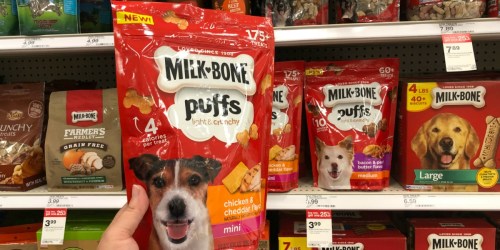 Milk-Bone Puffs Dog Treats Only $2.45 at Target – Just Use Your Phone